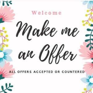 Like an item, but not a price?! Make an offer?